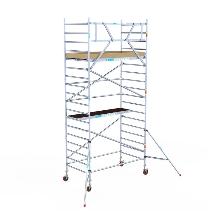 Anssems Anhänger + Rollgerüst Basic 135x250 6,2m Arbeitshöhe - Gerüstexpress.de