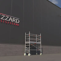 Blizzard Rollgerüst 1.80m x 0.75m | AH 3.19 bis 9.53 Meter