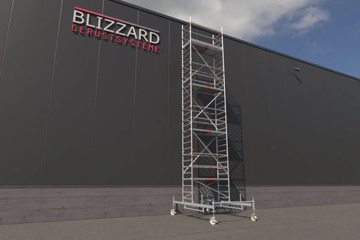 Blizzard Rollgerüst 1.80m x 0.75m | AH 3.19 bis 9.53 Meter - Gerüstexpress.de