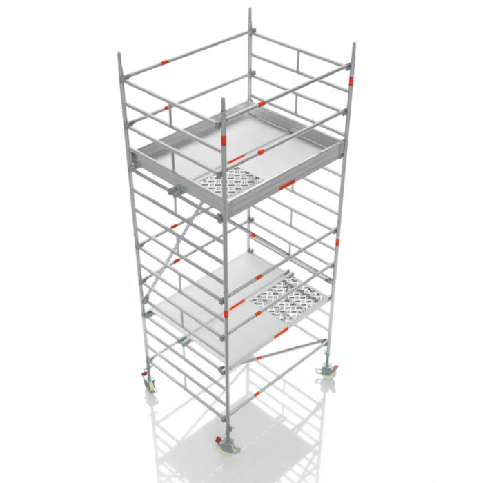 Blizzard Rollgerüst 1.80m x 1.50m | AH 3.19 bis 10.72 Meter - Gerüstexpress.de
