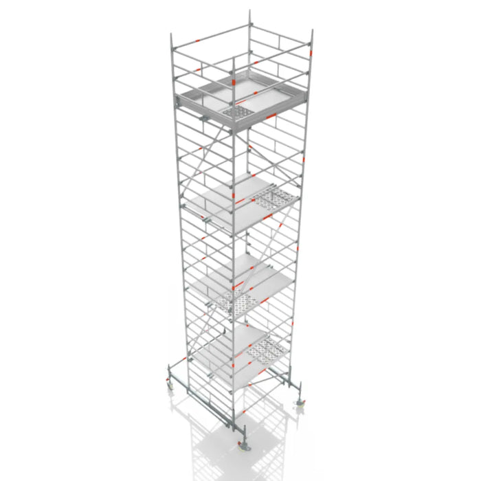 Blizzard Rollgerüst 1.80m x 1.50m | AH 3.19 bis 10.72 Meter - Gerüstexpress.de