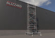 Blizzard Rollgerüst 2.30m x 0.75m | AH 3.19 bis 9.53 Meter - Gerüstexpress.de