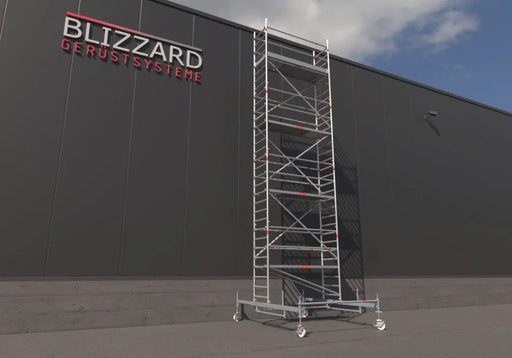 Blizzard Rollgerüst 2.30m x 0.75m | AH 3.19 bis 9.53 Meter - Gerüstexpress.de