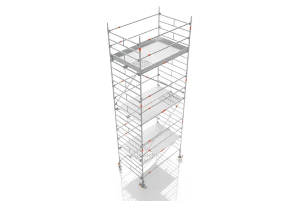 Blizzard Rollgerüst 2.30m x 1.50m | AH 3.19 bis 10.72 Meter - Gerüstexpress.de