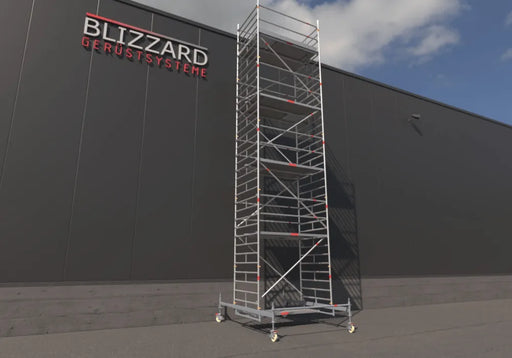 Blizzard Rollgerüst 2.30m x 1.50m | AH 3.19 bis 10.72 Meter - Gerüstexpress.de