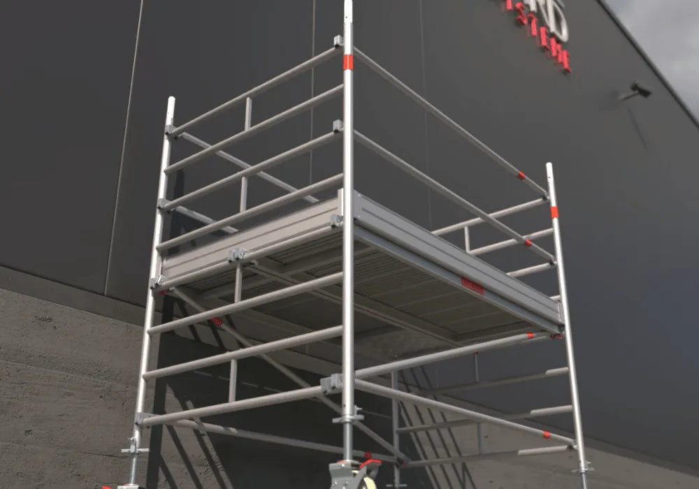 Blizzard Rollgerüst 2.30m x 1.50m | AH 3.19 bis 10.72 Meter - Gerüstexpress.de