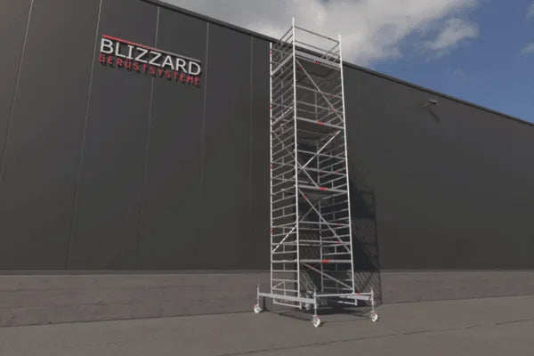Blizzard Rollgerüst 2.85m x 1.50m | AH 3.19 bis 10.72 Meter - Gerüstexpress.de