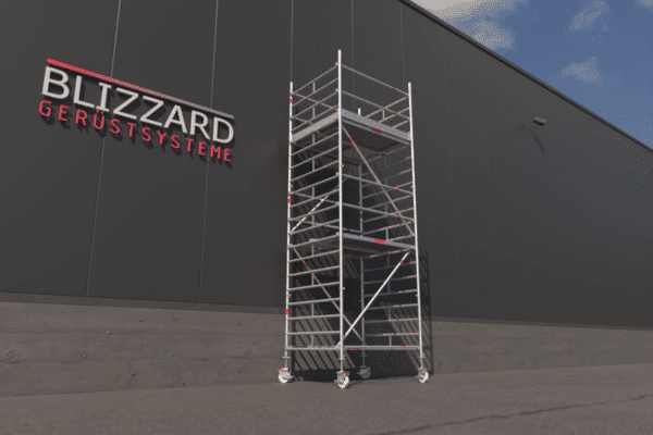 Blizzard Rollgerüst 2.85m x 1.50m | AH 3.19 bis 10.72 Meter - Gerüstexpress.de