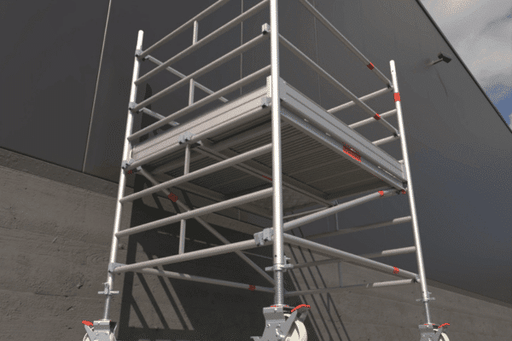 Blizzard Rollgerüst 2.85m x 1.50m | AH 3.19 bis 10.72 Meter - Gerüstexpress.de