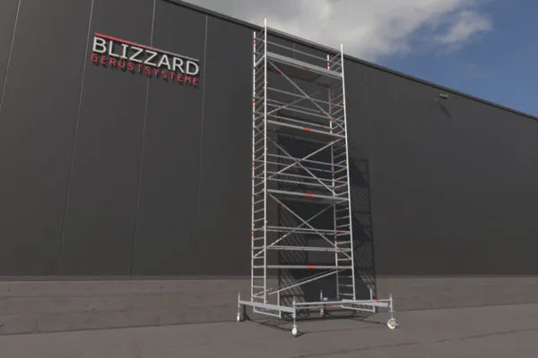 Blizzard Rollgerüst 2.85x0.75m | AH 3,19 bis 9,53 Meter - Gerüstexpress.de