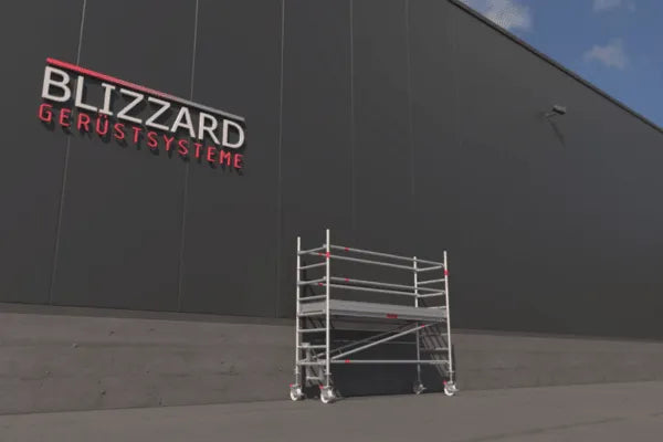 Blizzard Rollgerüst 2.85x0.75m | AH 3,19 bis 9,53 Meter - Gerüstexpress.de