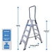 Doppeltreppe 2x5 Stufen - Gerüstexpress.de