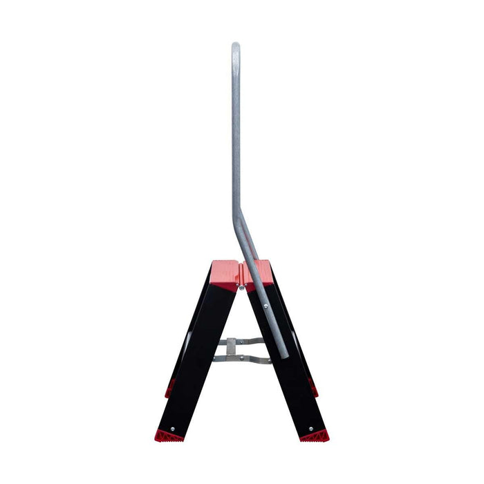 Doppeltreppe schwarz Professionell 2x2 Stufen - Limited Edition - Gerüstexpress.de