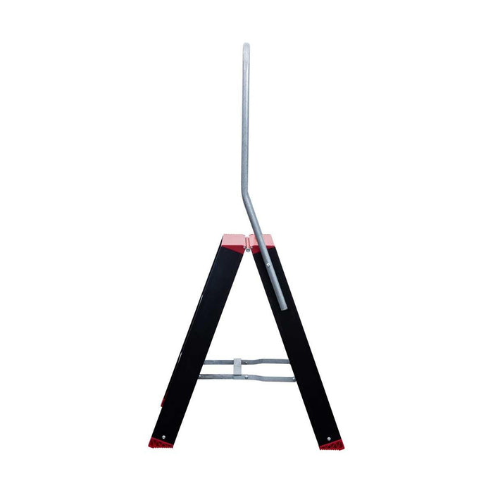 Doppeltreppe schwarz Professionell 2x3 Stufen - Limited Edition - Gerüstexpress.de