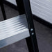 Doppeltreppe schwarz Professionell 2x4 Stufen - Limited Edition - Gerüstexpress.de