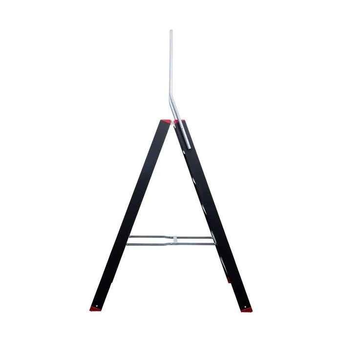 Doppeltreppe schwarz Professionell 2x6 Stufen - Limited Edition - Gerüstexpress.de