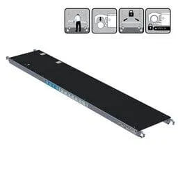 Ersatzplatten für Rollgerüst - Plattformen – Carbon oder Sperrholz 190/250/305 cm - Gerüstexpress.de