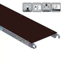 Ersatzplatten für Rollgerüst - Plattformen – Carbon oder Sperrholz 190/250/305 cm - Gerüstexpress.de