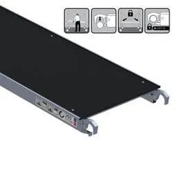 Ersatzplatten für Rollgerüst - Plattformen – Carbon oder Sperrholz 190/250/305 cm - Gerüstexpress.de