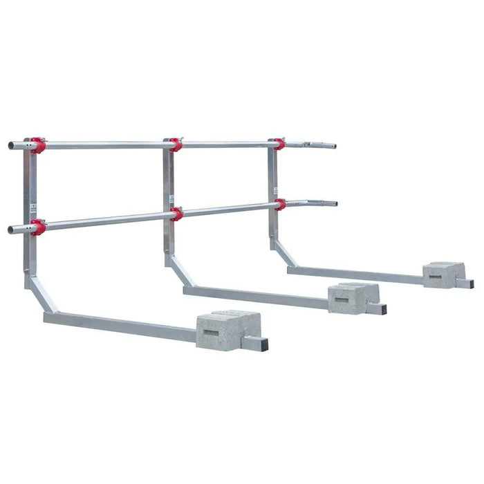 Euroscaffold Aluminium Handlauf 3 Meter für Flachdachdachsicherung - Gerüstexpress.de
