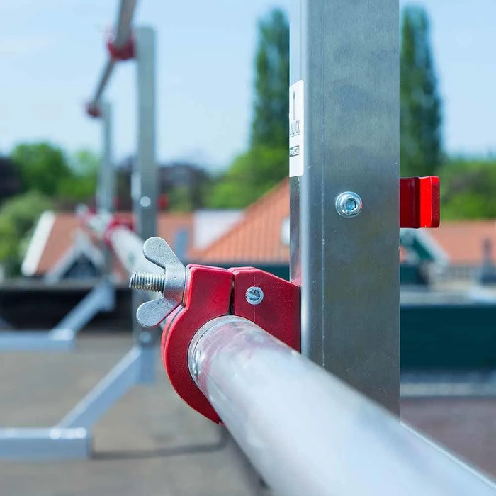 Euroscaffold Aluminium Handlauf 3 Meter für Flachdachdachsicherung - Gerüstexpress.de