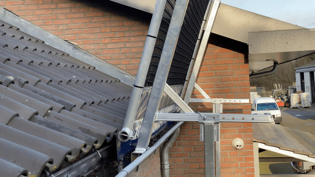 Euroscaffold Dachschutz 3 m Komplettset Schrägdach - Gerüstexpress.de