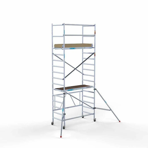 Euroscaffold Klappgerüst 90 cm breit, Arbeitshöhe 5,8 Meter - Gerüstexpress.de