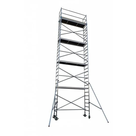 Heimwerker Rollgerüst Euroscaffold Budget 90x190 10,2m Arbeitshöhe