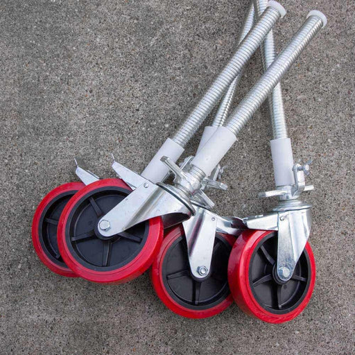 Gerüsträder + Stahlspindel - GerüstExpress