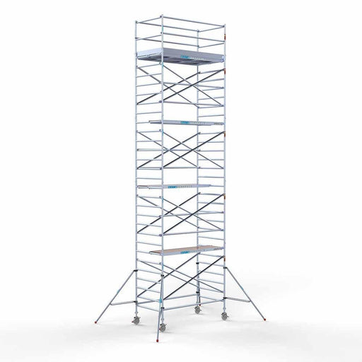 Anssems Anhänger + Rollgerüst Standard 135x250 10,2m Arbeitshöhe - GerüstExpress