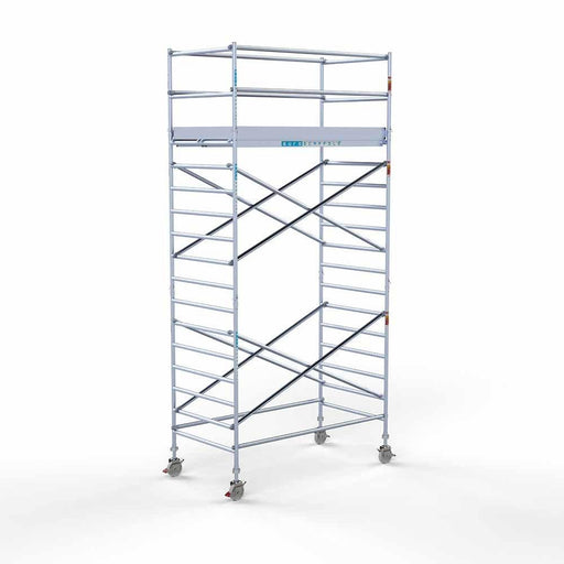 Anssems Anhänger + Rollgerüst Standard 135x250 6,2m Arbeitshöhe - GerüstExpress