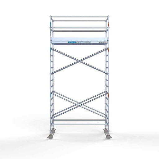 Rollgerüst Euro 135x250 6,2m Arbeitshöhe Carbonplattform - GerüstExpress