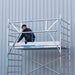 Rollgerüst Euroscaffold Professionell 135x250 8,2m Arbeitshöhe freistehend - GerüstExpress