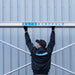 Rollgerüst Eurogerüst Original 135x250 10,2m Arbeitshöhe Carbonplattform gegen Fassade - GerüstExpress