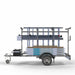 Gerüstanhänger 250 + Rollgerüst Basic 75x190 6,2m Arbeitshöhe - GerüstExpress