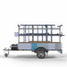Gerüstanhänger 250 + Rollgerüst Basic 75x250 7,2m Arbeitshöhe - GerüstExpress