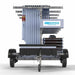 Gerüstanhänger 250 + Rollgerüst Standard 135x250 8,2m Arbeitshöhe einfaches Sicherheitsgeländer - GerüstExpress