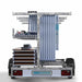 Gerüstanhänger 305 + Rollgerüst Standard 135x305 12,2m Arbeitshöhe einfaches Sicherheitsgeländer - GerüstExpress