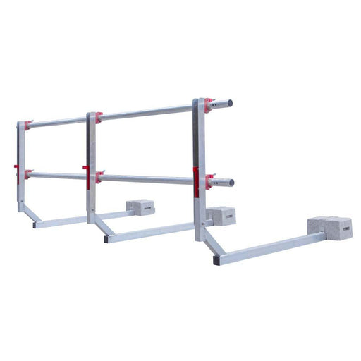 Euroscaffold Dachrandabsicherung komplett aufklappbar Flachdach - GerüstExpress