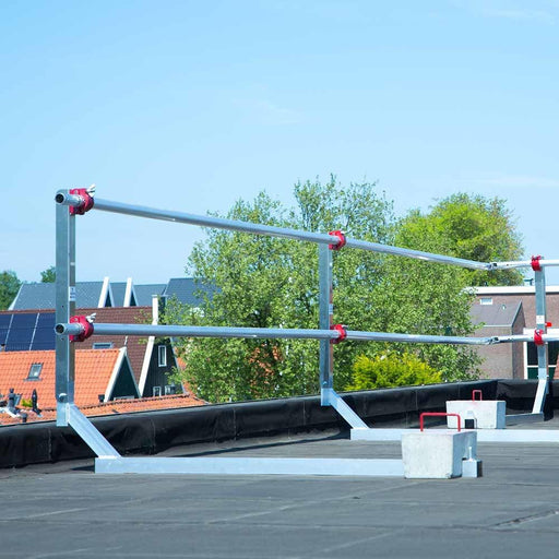 Euroscaffold Dachrandabsicherung Handlauf 3000 mm lose Flachdach - GerüstExpress