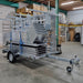 Treppenturm 135x250 10,2m Arbeitshöhe inklusive Treppenturmanhänger - GerüstExpress