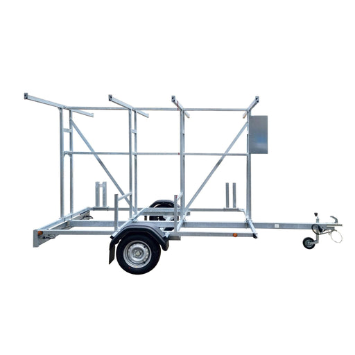 Treppenturm-Anhänger bis zu 14,2 m Arbeitshöhe - GerüstExpress