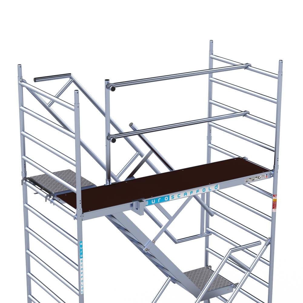 Treppenturm 135x250 14,2m Arbeitshöhe - GerüstExpress