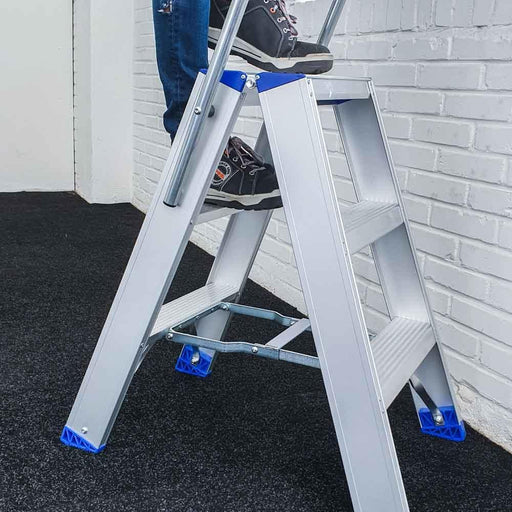 Treppe Doppeltreppen professionell 2x3 Stufen - GerüstExpress