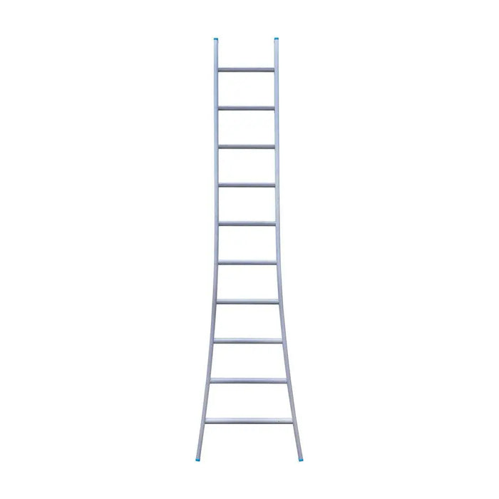 Eurostairs Leiter einfach gebogen 1x10 Sprossen - Gerüstexpress.de