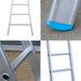 Eurostairs Leiter einfach gebogen 1x16 Sprossen - Gerüstexpress.de