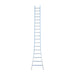 Eurostairs Leiter einfach gebogen 1x18 Sprossen - Gerüstexpress.de
