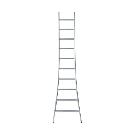 Eurostairs Leiter einfach gebogen 1x28 Sprossen - Gerüstexpress.de