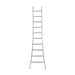 Eurostairs Leiter einfach gebogen 1x28 Sprossen - Gerüstexpress.de