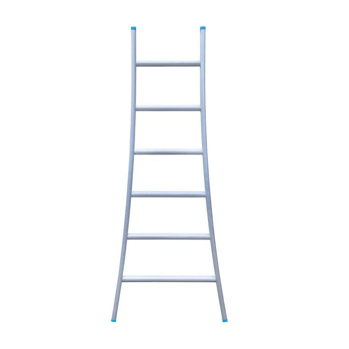 Eurostairs Leiter einfach gebogen 1x6 Sprossen - Gerüstexpress.de